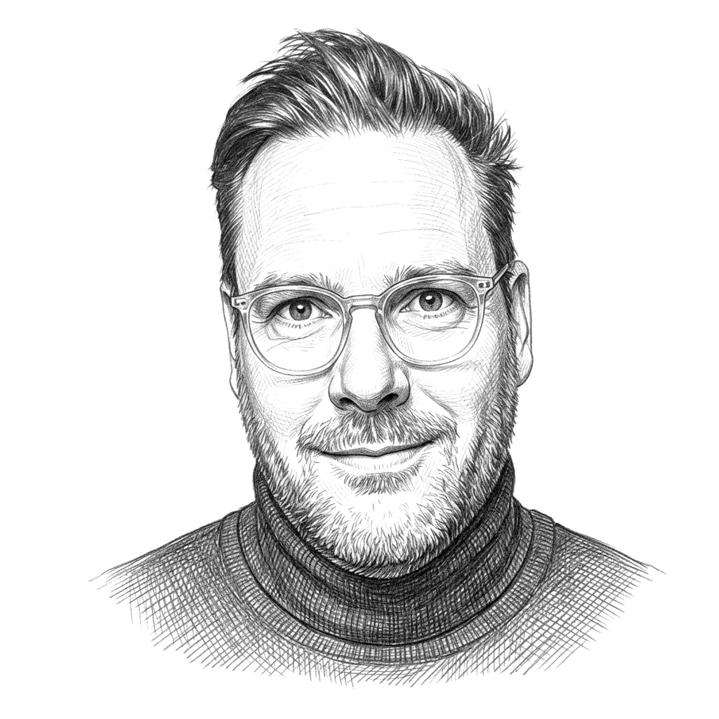 Florian Alexander Mall — Bleistiftzeichnung